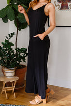 Load image into Gallery viewer, The Riley Jumpsuit in Black