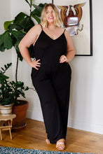 Load image into Gallery viewer, The Riley Jumpsuit in Black