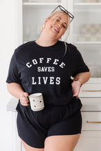 Load image into Gallery viewer, Coffee Fanatic Graphic Tee