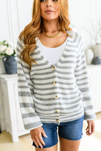Load image into Gallery viewer, Cozy College Striped Cardigan
