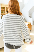 Load image into Gallery viewer, Cozy College Striped Cardigan