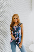 Load image into Gallery viewer, The Carmen Floral Cap Sleeve Blouse
