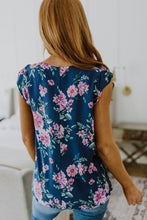Load image into Gallery viewer, The Carmen Floral Cap Sleeve Blouse