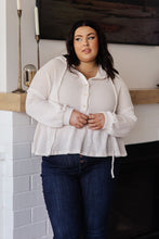 Load image into Gallery viewer, Don't Waffle About Waffle Knit Hoodie