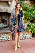 Load image into Gallery viewer, Regina Plaid Shrug