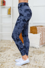 Load image into Gallery viewer, The Gia Dark Navy Tie Dye Leggings