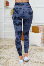Load image into Gallery viewer, The Gia Dark Navy Tie Dye Leggings