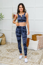 Load image into Gallery viewer, The Gia Dark Navy Tie Dye Leggings