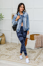 Load image into Gallery viewer, The Gia Dark Navy Tie Dye Leggings