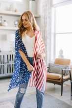 Load image into Gallery viewer, Fluttering Flag Kimono