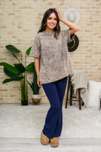 Load image into Gallery viewer, Get Ahead Washed Short Sleeve Top