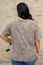 Load image into Gallery viewer, Get Ahead Washed Short Sleeve Top
