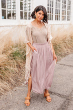 Load image into Gallery viewer, Get Away Maxi Skirt In Mauve