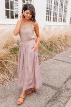 Load image into Gallery viewer, Get Away Maxi Skirt In Mauve