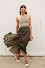Load image into Gallery viewer, Get Away Maxi Skirt in Olive