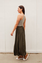 Load image into Gallery viewer, Get Away Maxi Skirt in Olive