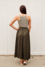 Load image into Gallery viewer, Get Away Maxi Skirt in Olive