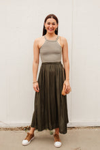 Load image into Gallery viewer, Get Away Maxi Skirt in Olive