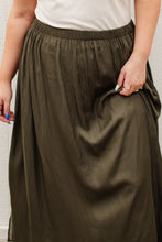 Load image into Gallery viewer, Get Away Maxi Skirt in Olive