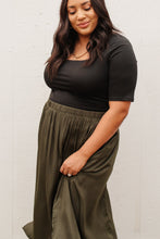 Load image into Gallery viewer, Get Away Maxi Skirt in Olive