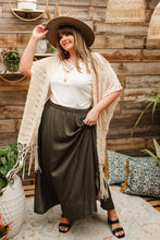 Load image into Gallery viewer, Get Away Maxi Skirt in Olive