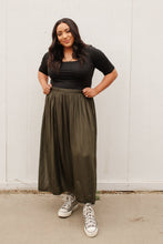 Load image into Gallery viewer, Get Away Maxi Skirt in Olive