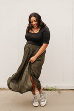 Load image into Gallery viewer, Get Away Maxi Skirt in Olive