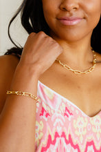 Load image into Gallery viewer, Glistening Paperclip Chain Bracelet