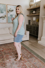 Load image into Gallery viewer, The Gia Ruffle Detail Tank