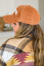 Load image into Gallery viewer, Grateful Corduroy Baseball Cap In Brown