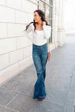 Load image into Gallery viewer, Happy in High Rise Flare Jegging