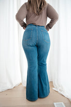 Load image into Gallery viewer, Happy in High Rise Flare Jegging
