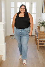 Load image into Gallery viewer, Hi-waisted Slim Bootcut w/ Slit Hem