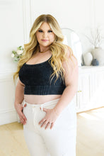 Load image into Gallery viewer, Highly Motivated Ribbed Square Neck Tank in Ash Grey