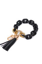 Load image into Gallery viewer, Hold Onto You Wristlet Keychains Set of Two