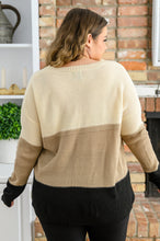 Load image into Gallery viewer, Hudson Color Block Sweater In Natural