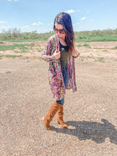 Load image into Gallery viewer, The Tatum Fall Floral Cardigan