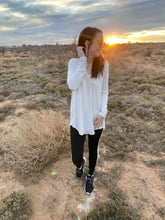 Load image into Gallery viewer, The Lacey Lou Black Lace-Cut Highwaist Leggings