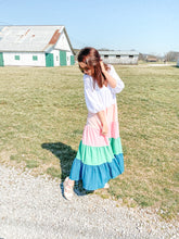 Load image into Gallery viewer, The Caroline Color block Dress