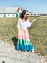 Load image into Gallery viewer, The Caroline Color block Dress