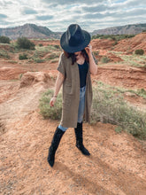 Load image into Gallery viewer, The Terri Olive Cardigan