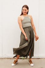 Load image into Gallery viewer, Get Away Maxi Skirt in Olive