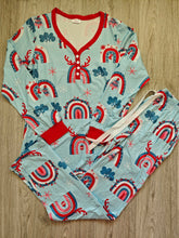 Load image into Gallery viewer, PREORDER: Long Sleeve Holiday Pajamas In Assorted Prints