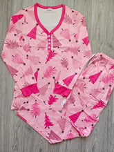 Load image into Gallery viewer, PREORDER: Long Sleeve Holiday Pajamas In Assorted Prints