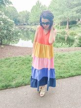 Load image into Gallery viewer, The Libby Color-Block Dress