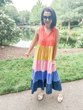 Load image into Gallery viewer, The Libby Color-Block Dress