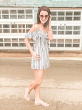 Load image into Gallery viewer, The Taryn Stripe Romper