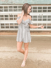 Load image into Gallery viewer, The Taryn Stripe Romper