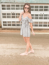 Load image into Gallery viewer, The Taryn Stripe Romper