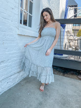 Load image into Gallery viewer, The Whitney Mint Floral Dress